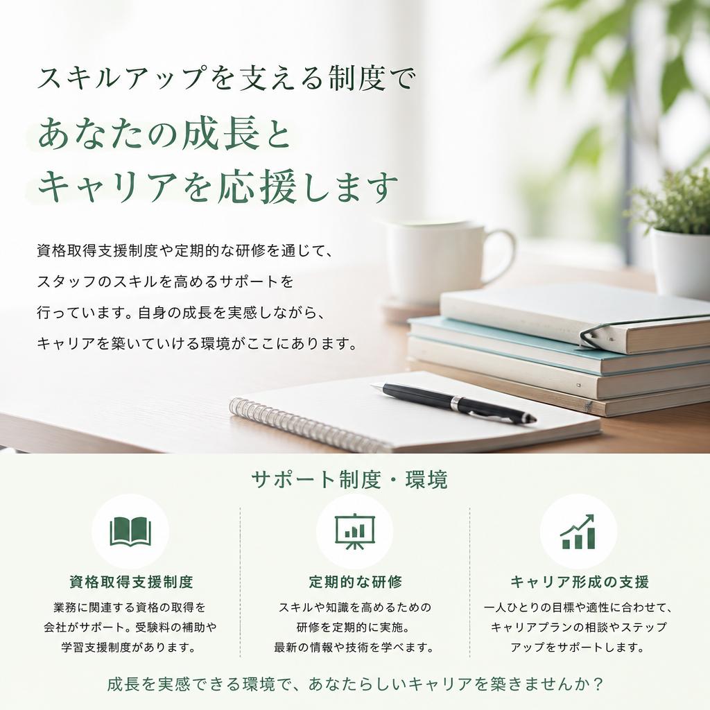 豊富なキャリア成長の機会