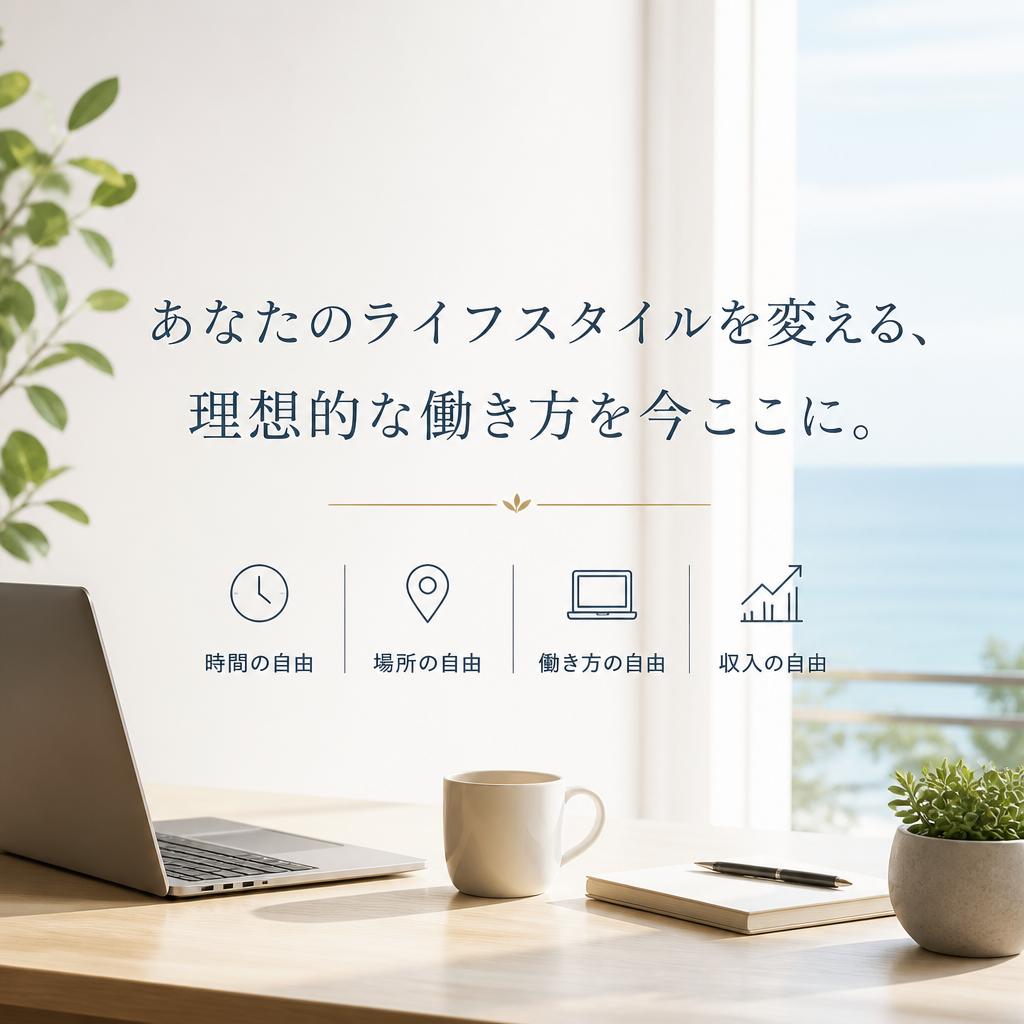 あなたのライフスタイルを変える、理想的な働き方を今ここに。