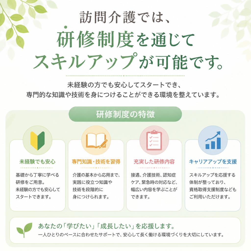 スキルアップのチャンス