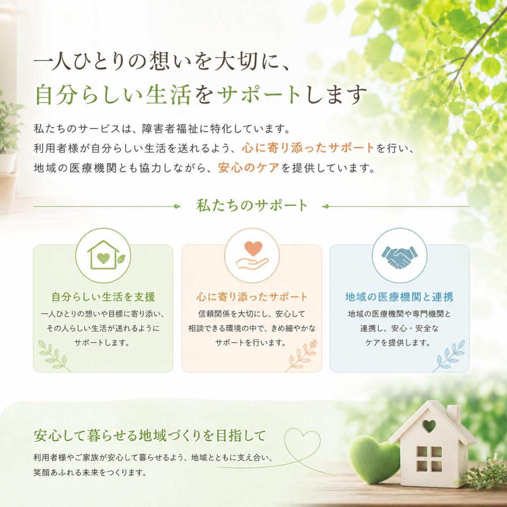 障害者福祉に特化した訪問介護