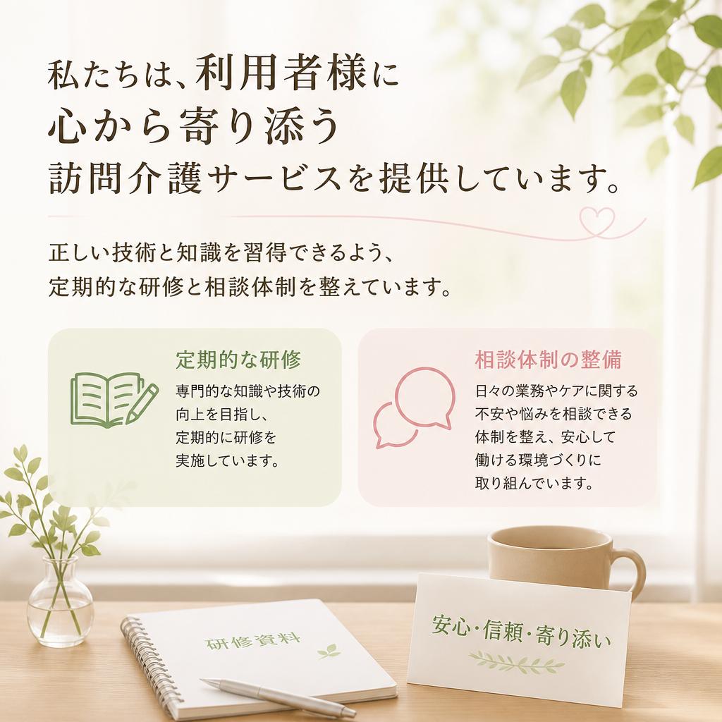 安心のサポート体制