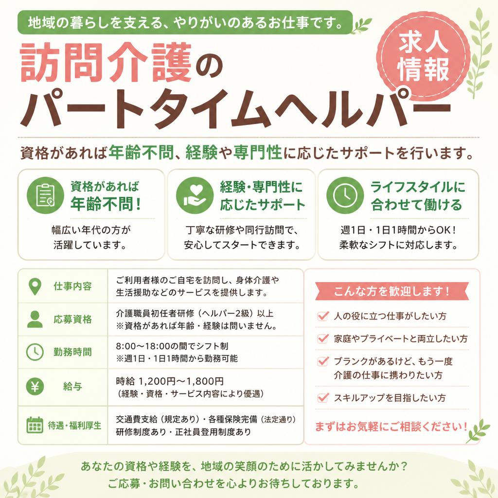 あなたにぴったりの求人情報