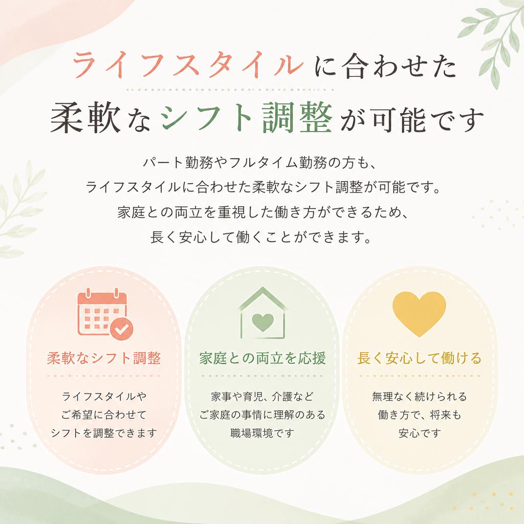 働きやすい職場環境
