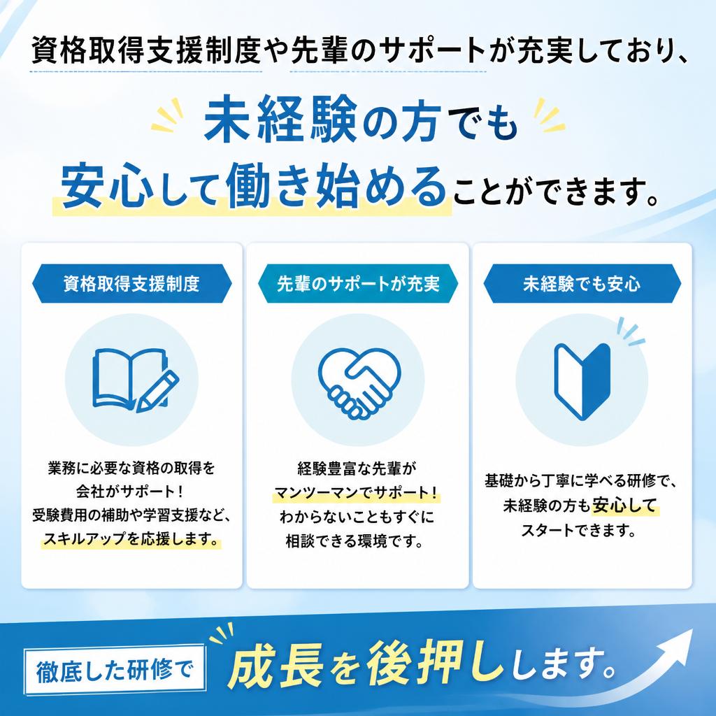 未経験者も大歓迎！