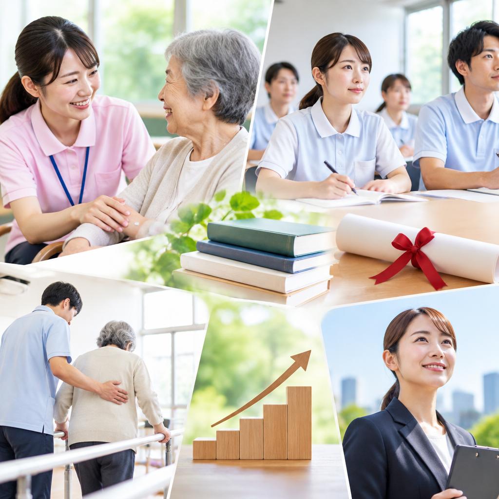 学びが自信に変わる。研修と資格取得支援でキャリアアップ